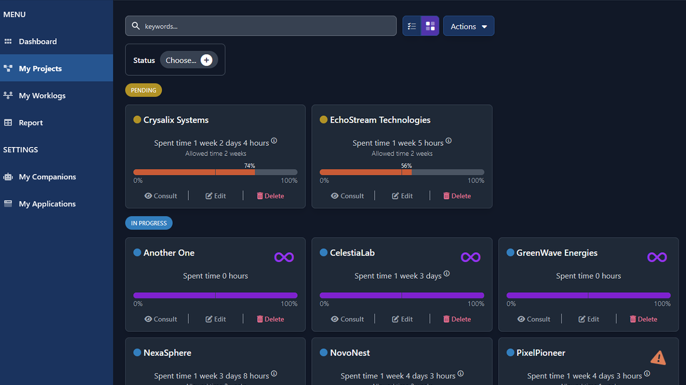 CTime Projects